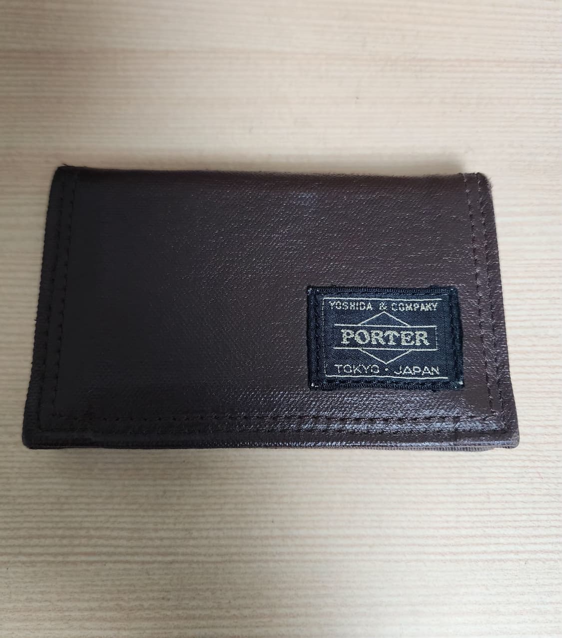 요시다포터 프리스타일 카드지갑 브라운 상품이미지1