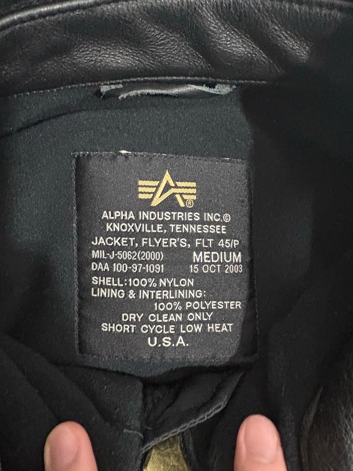 알파인더스트리 90'S CWU-45P m사이즈 팝니다 상품이미지3