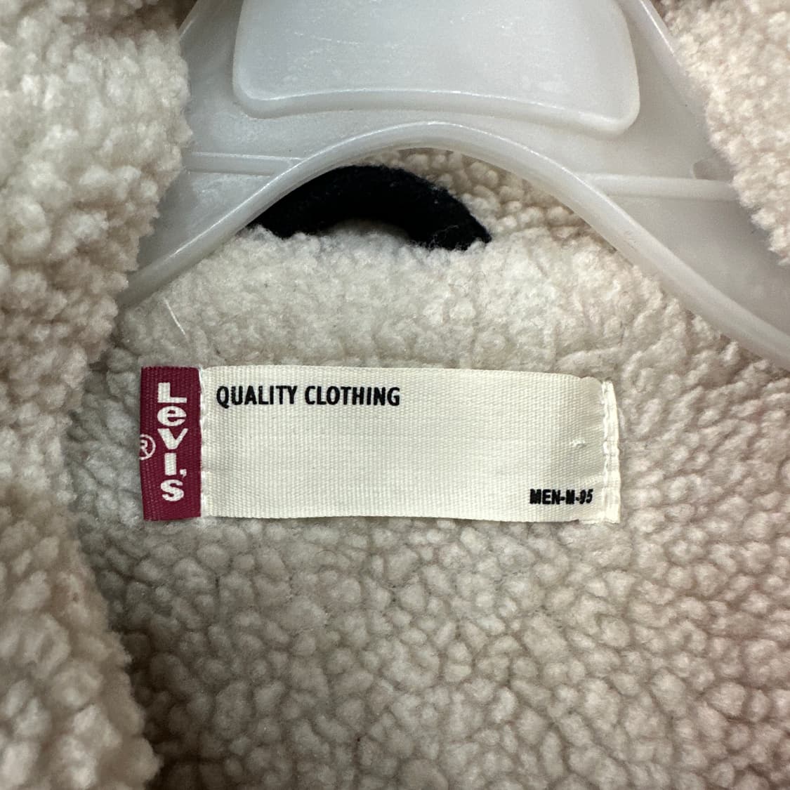 리바이스 타탄체크 양털 자켓 M 상품이미지5