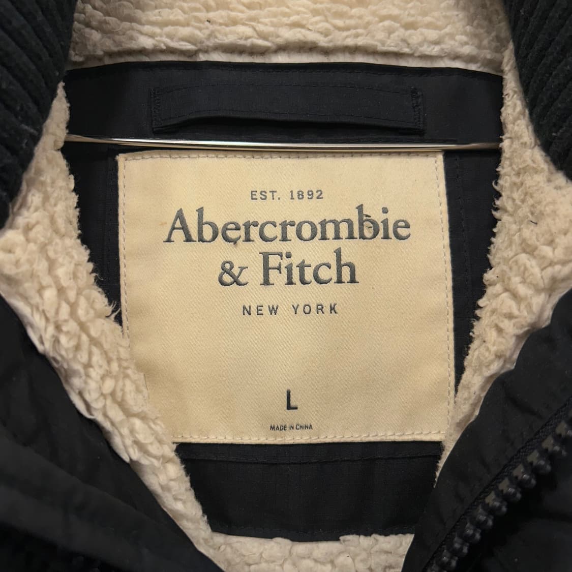 아베크롬비 앤 피치 이너 후리스 후드 패딩 베스트 상품이미지3
