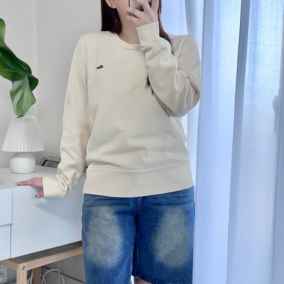 [정품] 라코스테 레몬크림 기모 맨투맨 [ 3 ] 상품이미지2