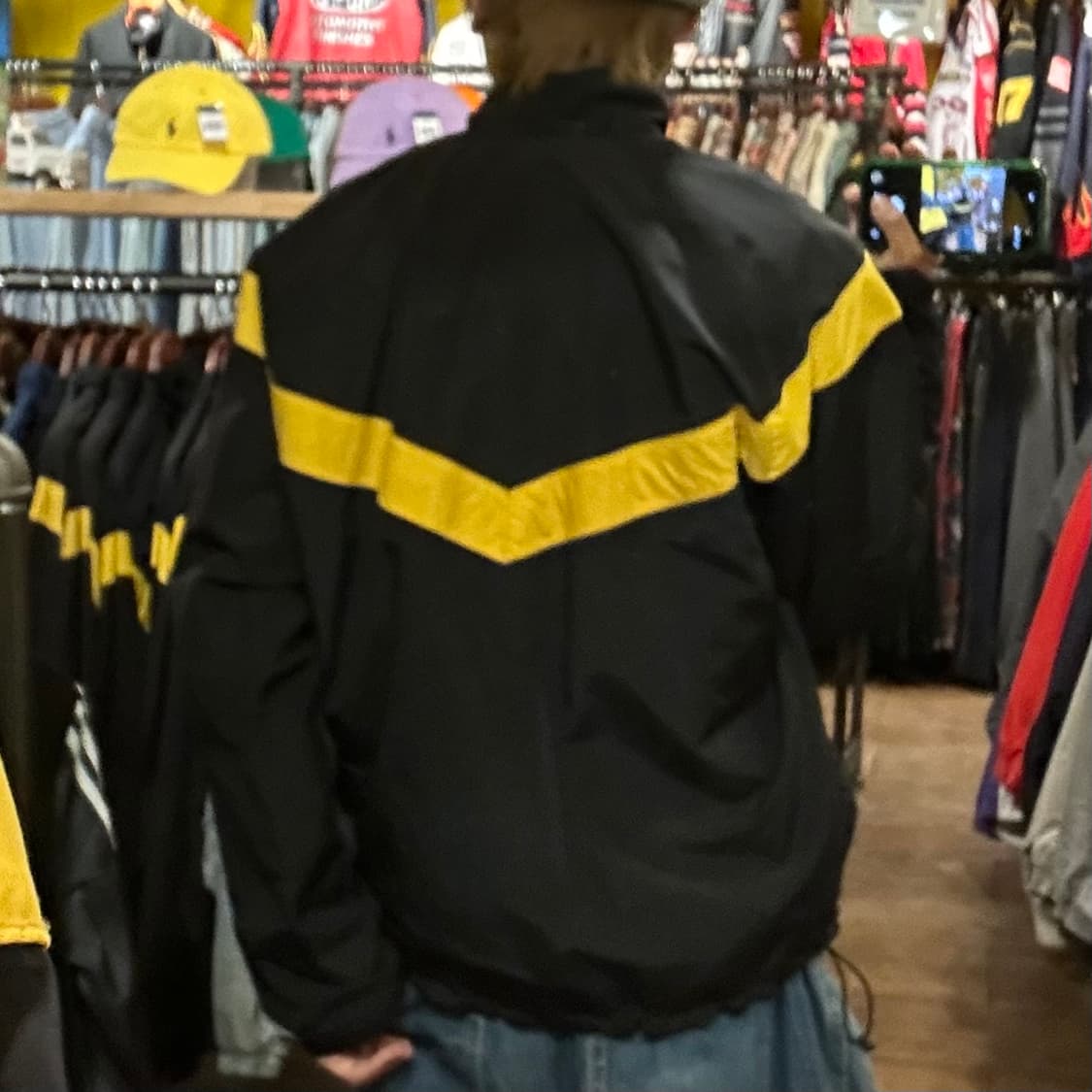 [HI] 아미 바람막이 블랙/옐로우 상품이미지5