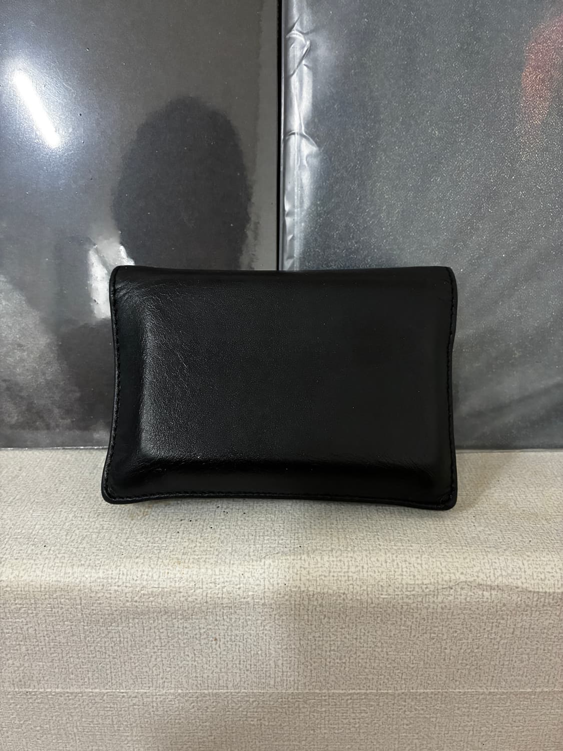 요지 야마모토 Discard 블랙 카드 반지갑 상품이미지4