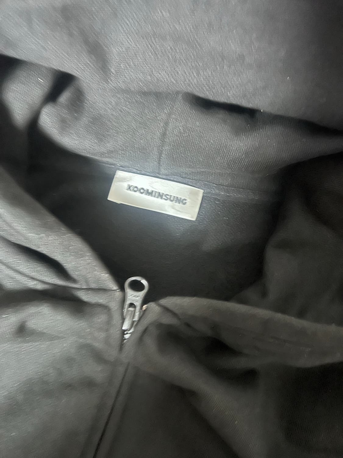 구민성 크롭후드집업 상품이미지3