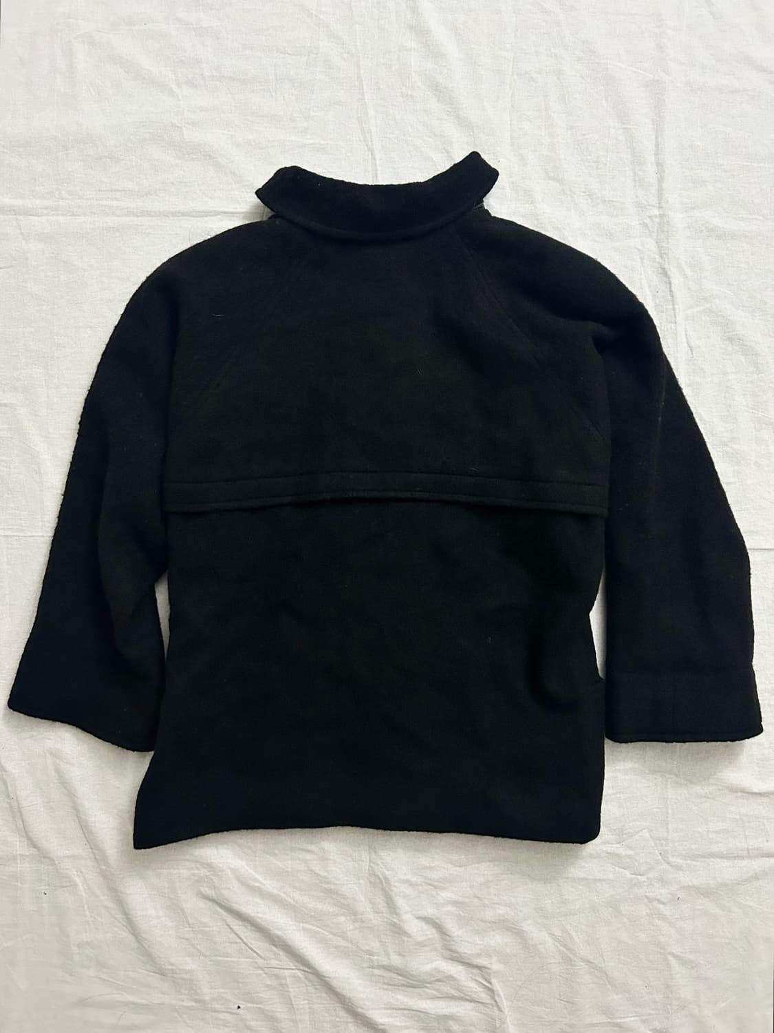 크리스찬 디올 80s 더블 브레스트 울 하프 코트 상품이미지5