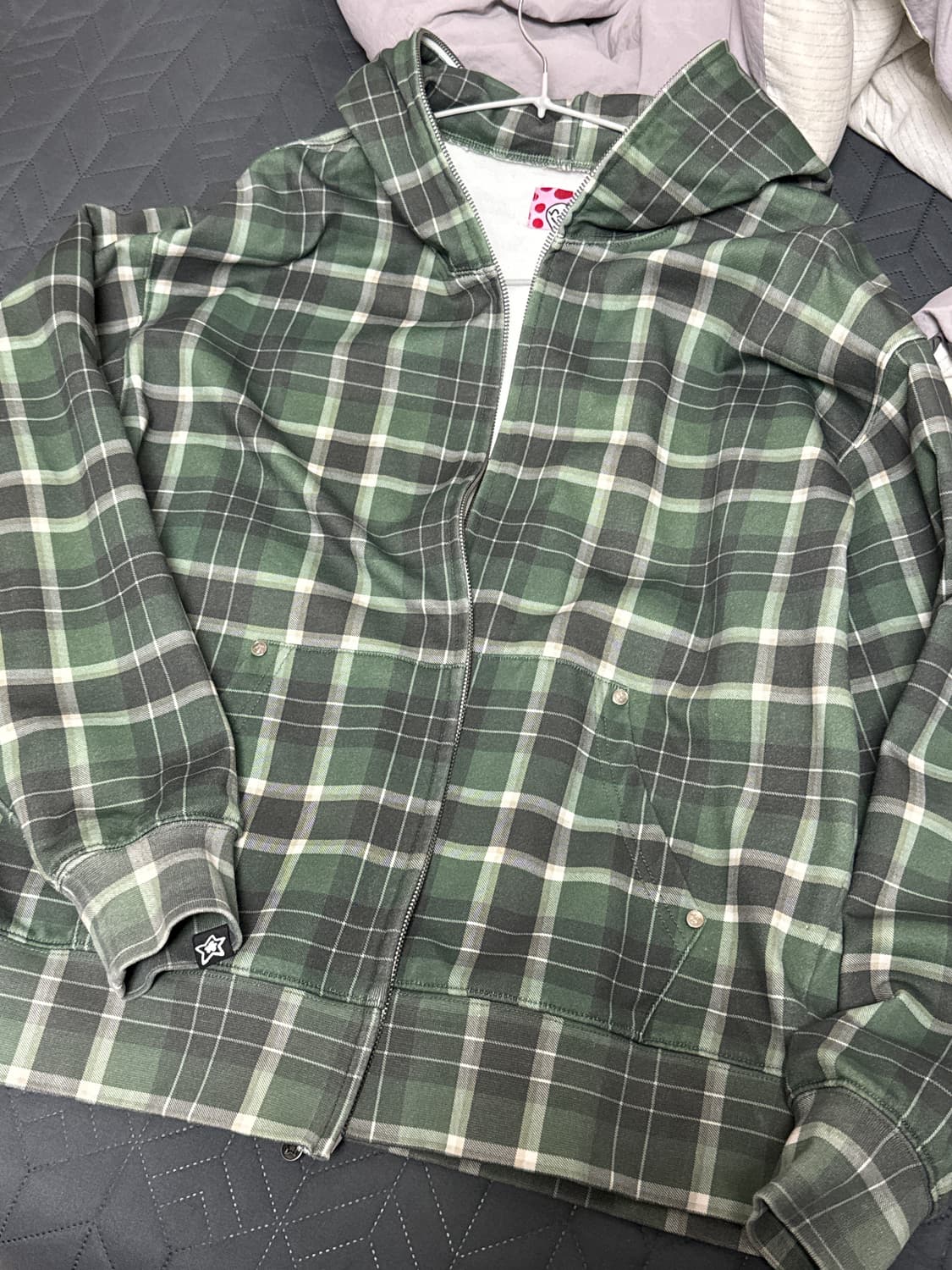 스타팀 후드집업 그린 상품이미지2