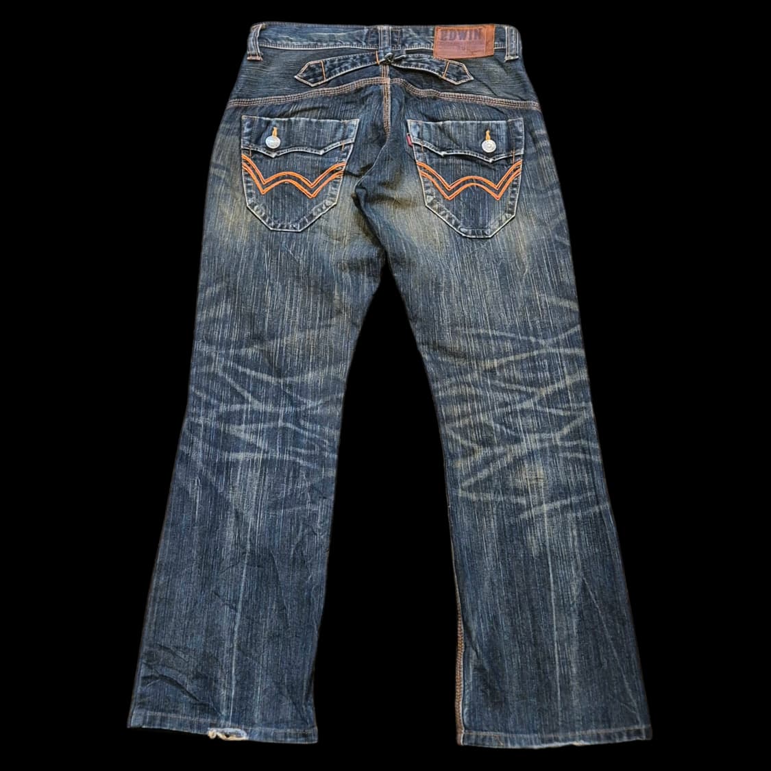 30인치 에드윈 411XVS 신치백 부츠컷 워싱청바지  상품이미지2