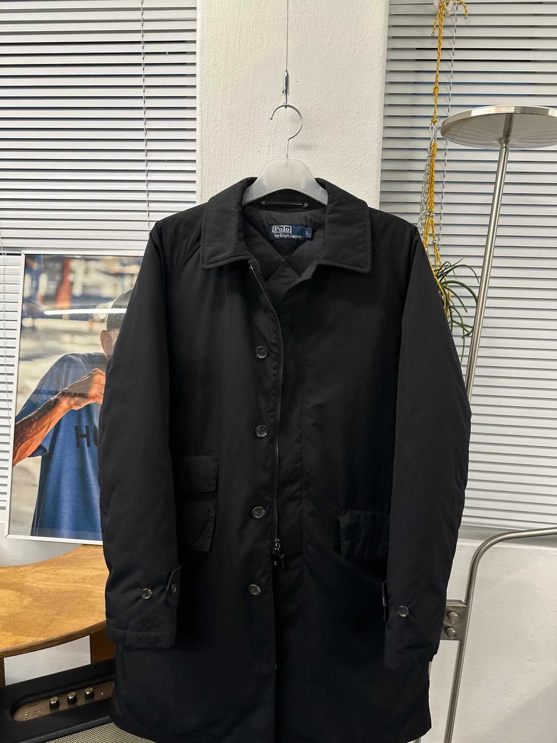 폴로 맥코트 구스누빔 패딩코트 L 상품이미지3