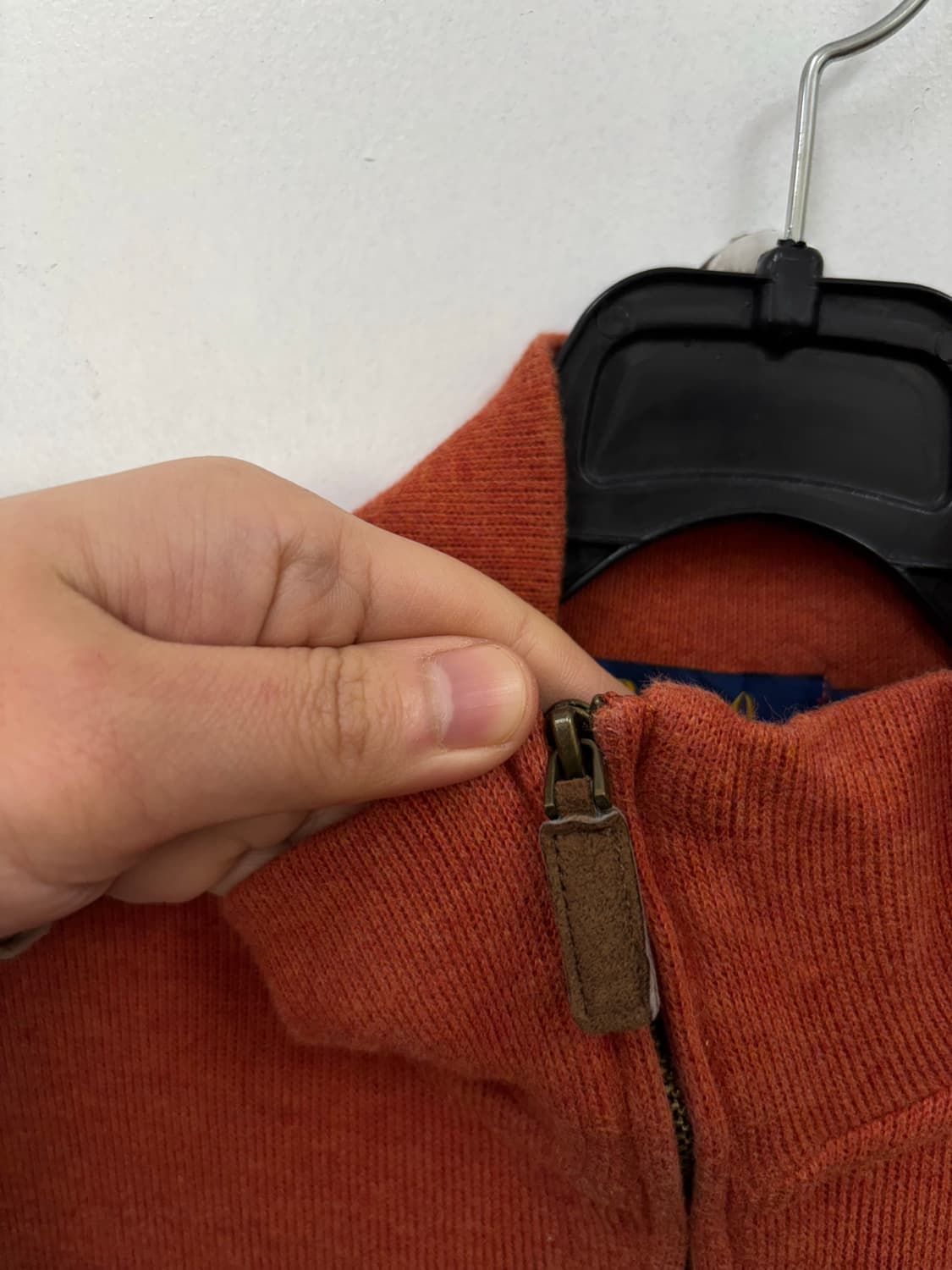 폴로랄프로렌 울 니트 반집업 상품이미지6