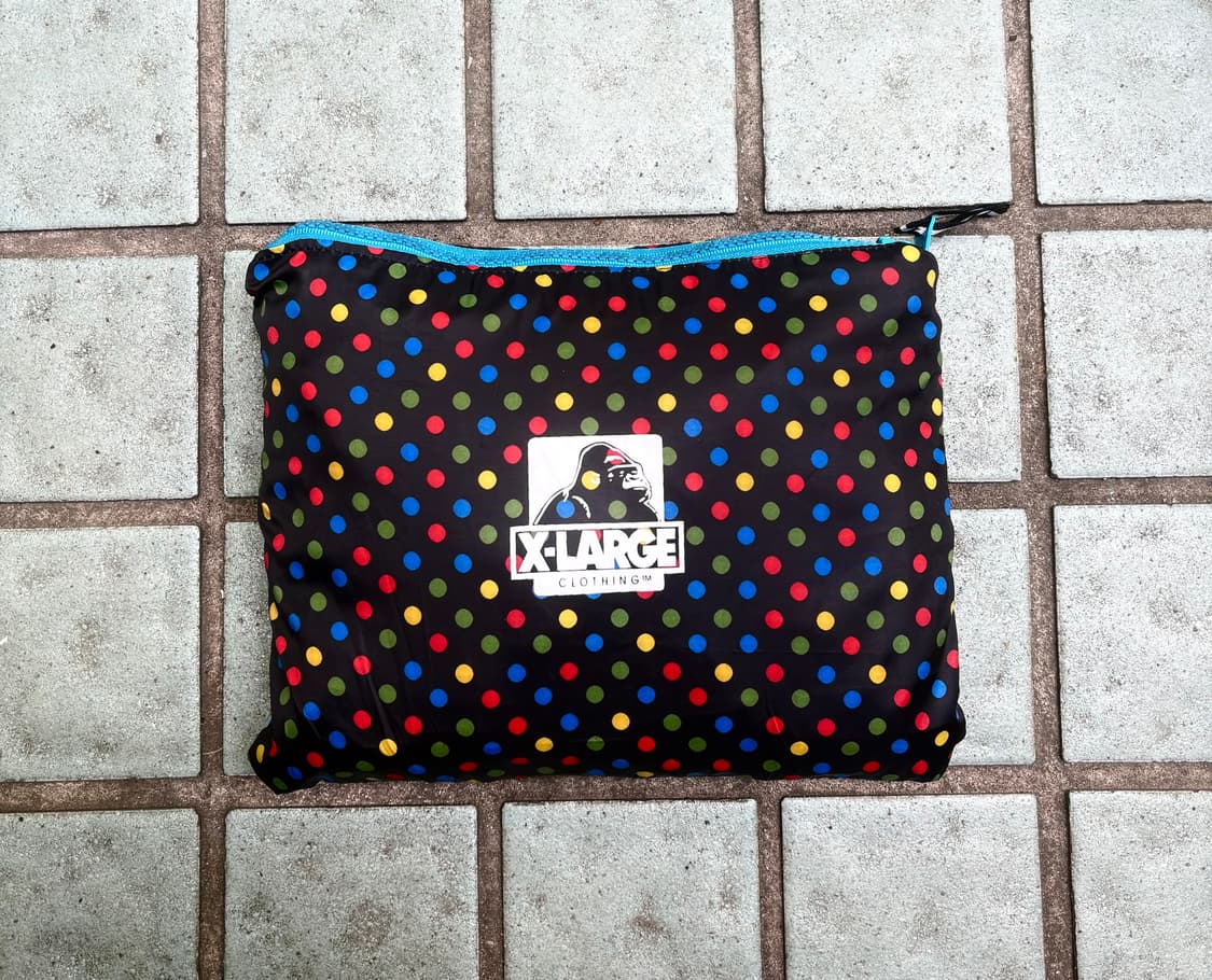 X-LARGE 엑스라지 도트 땡땡이 바람막이 새상품 M,L 상품이미지6