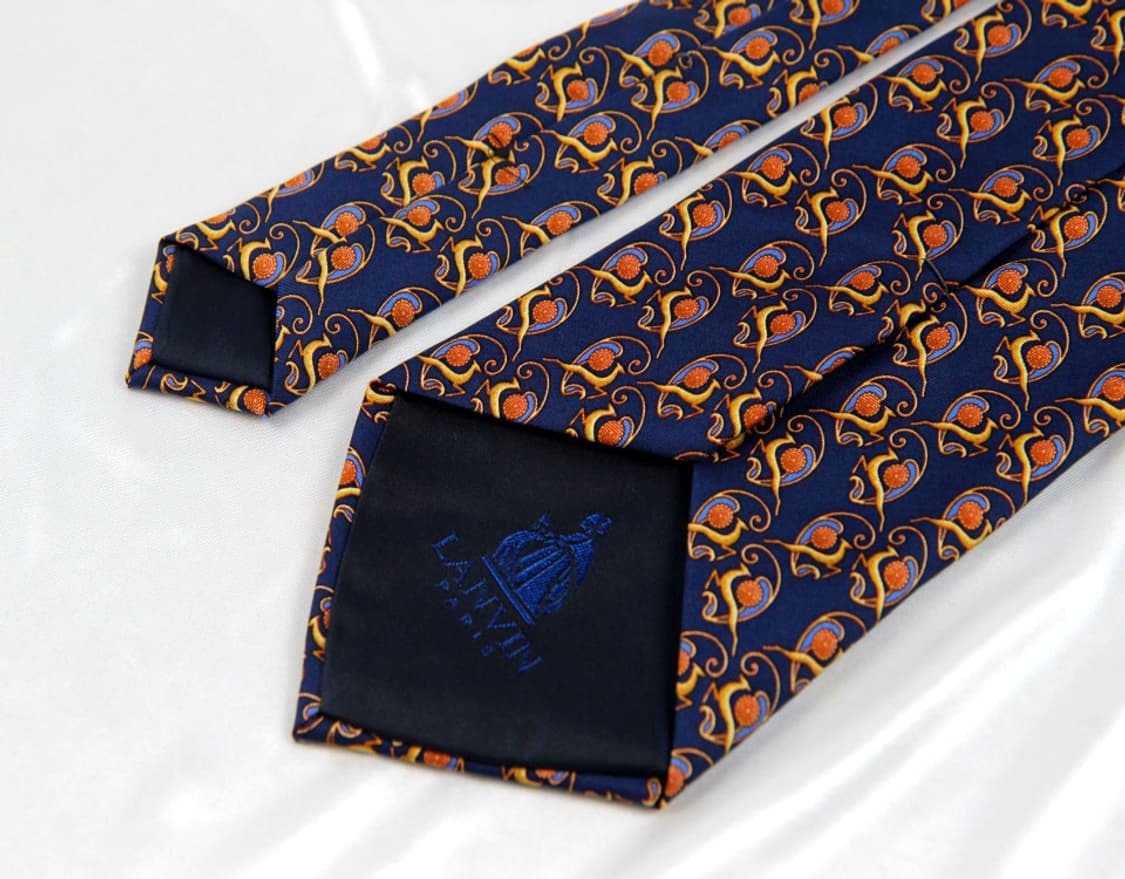 랑방 9.2cm A+등급 프랑스 남자 명품 넥타이 상품이미지4