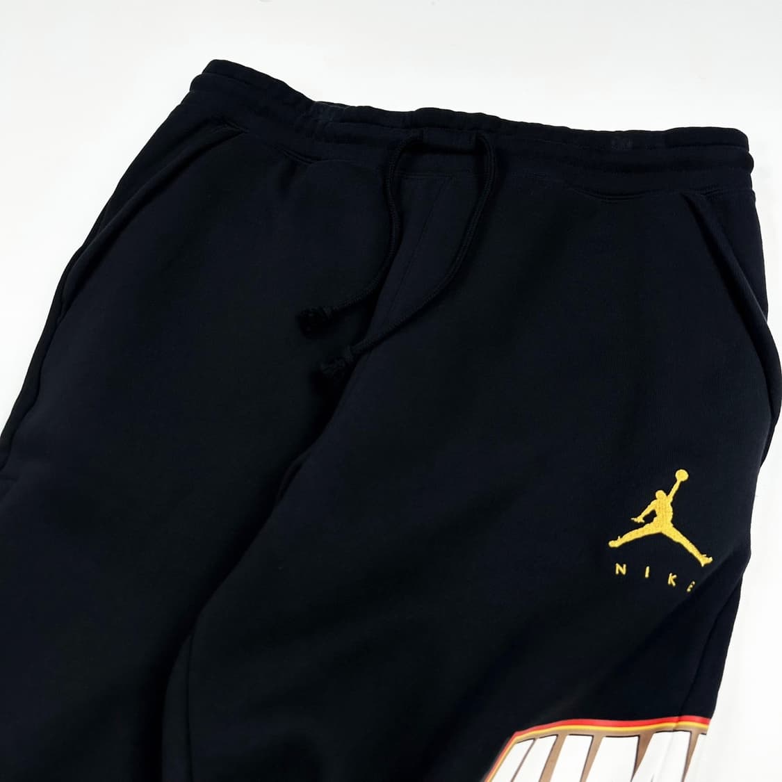 조던 나이키 점프맨 NBA 월드챔피언 블랙 조거팬츠 (XL) 상품이미지4