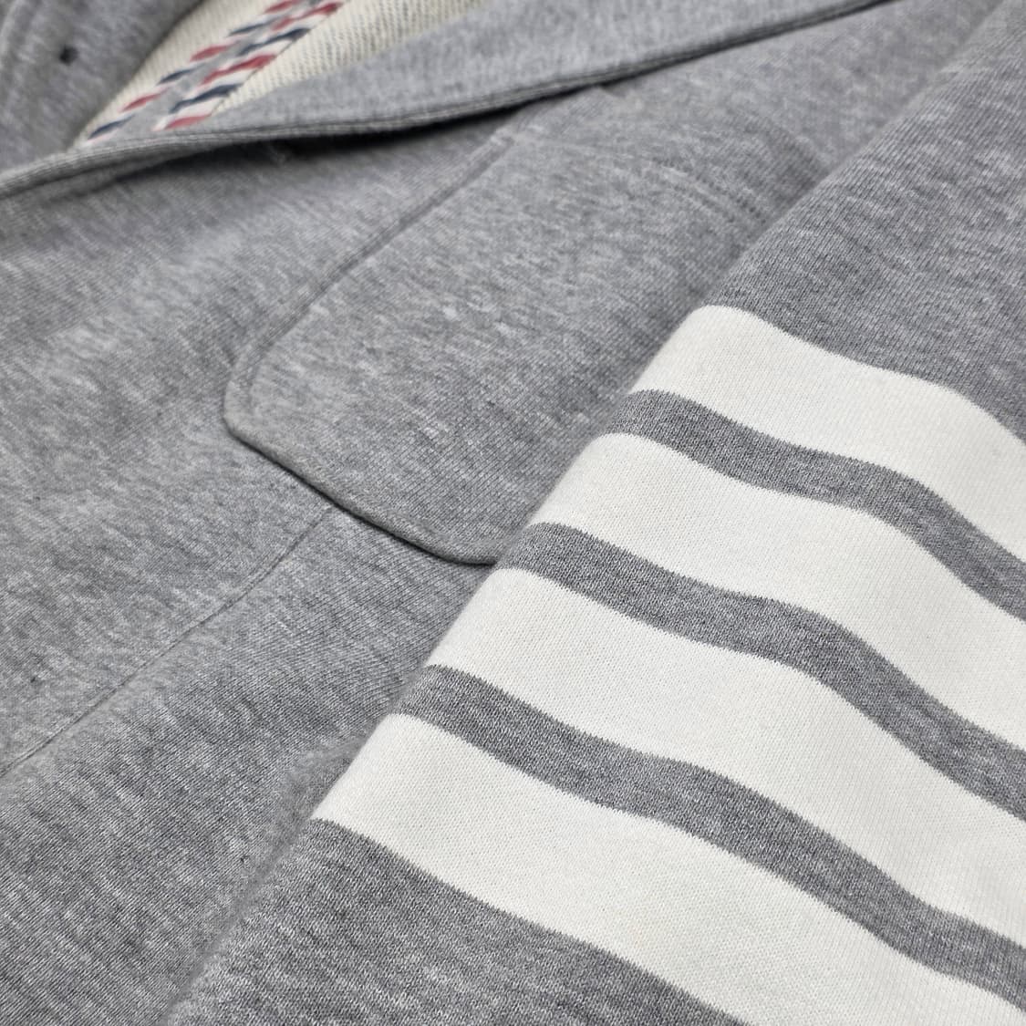 톰브라운 4바 코튼 져지 블레이저 자켓 상품이미지3