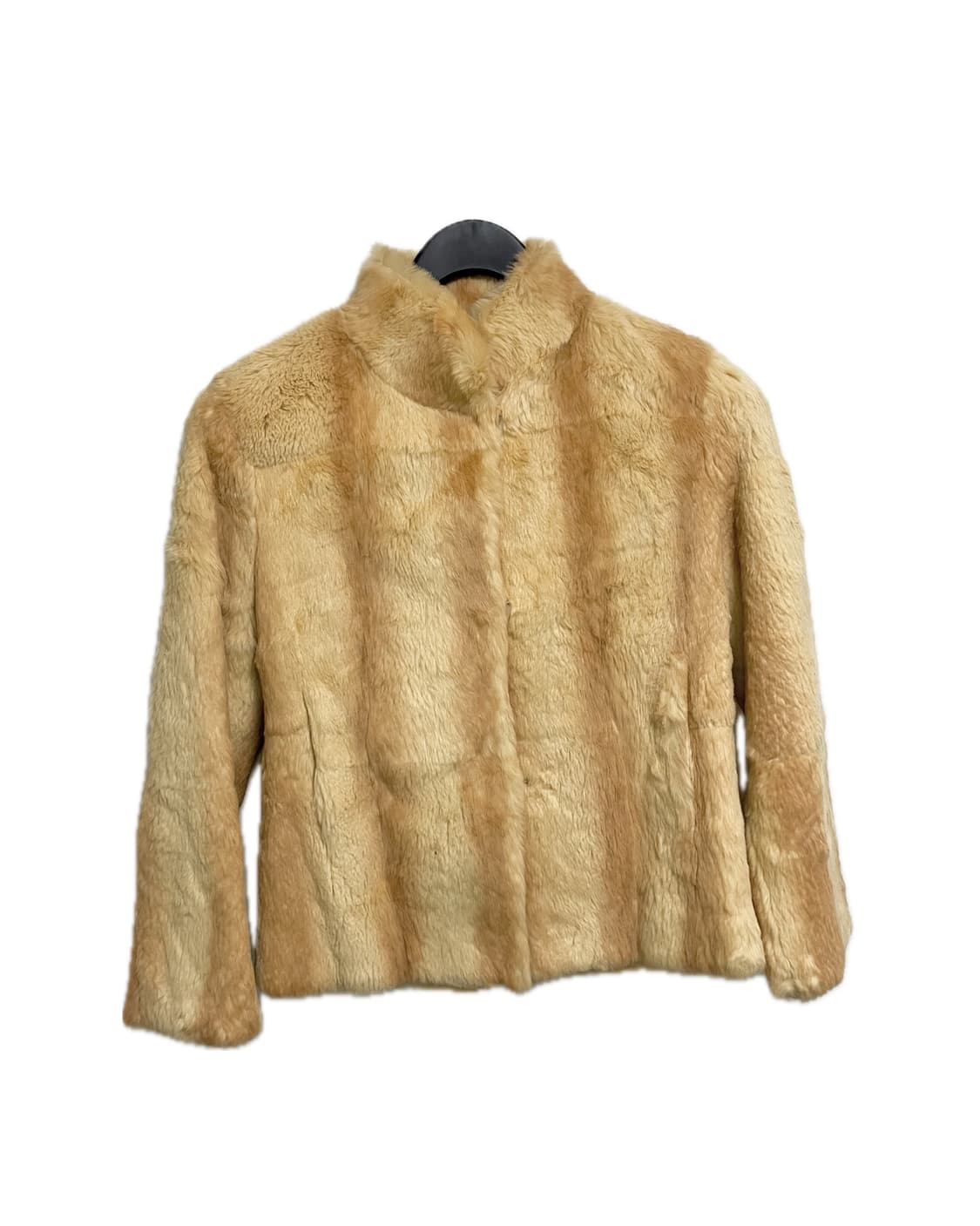 Orange Rabbit Fur jacket 상품이미지1