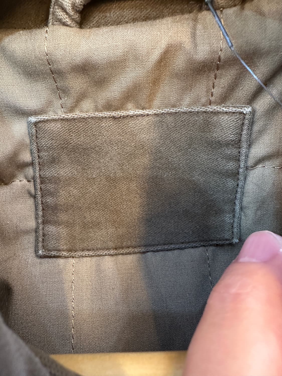 100) 라코스테 브라운 빈티지 누빔 자켓 상품이미지3