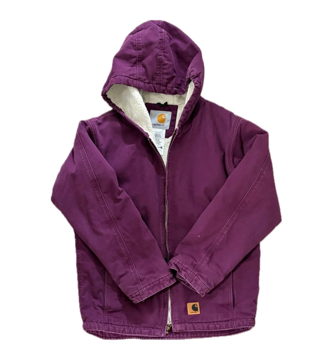 칼하트 샌드스톤 시에라 자켓 와인색 상품이미지1