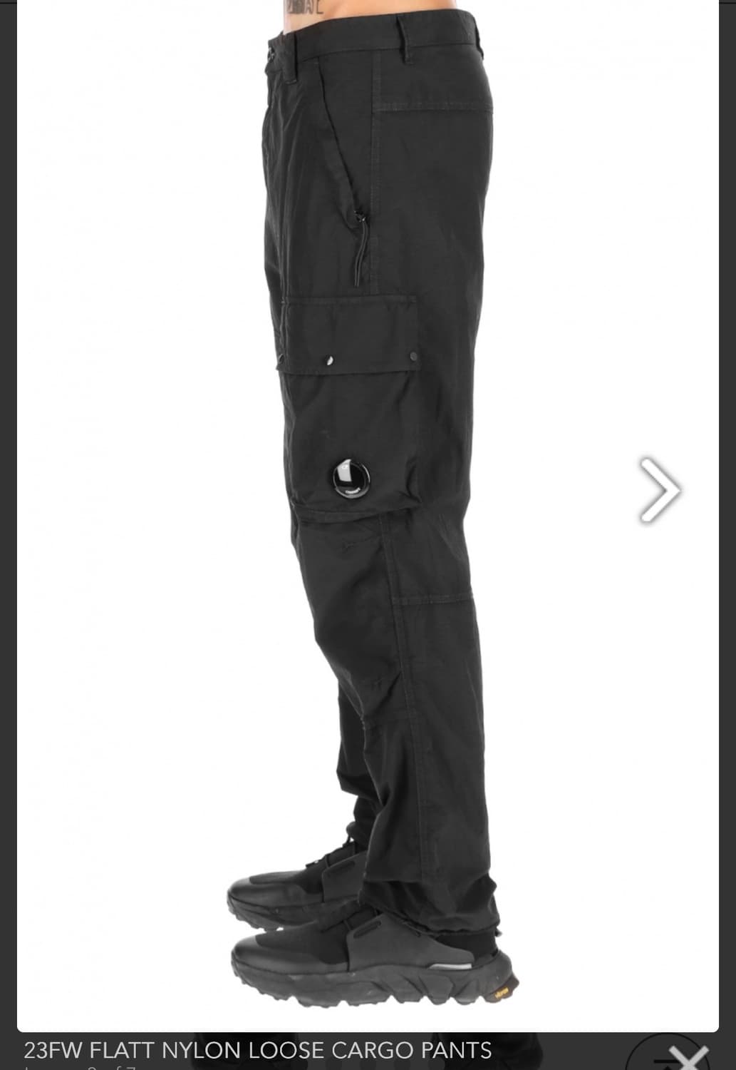 cp컴퍼니 플랫나일론 루즈핏 카고팬츠 48 상품이미지2