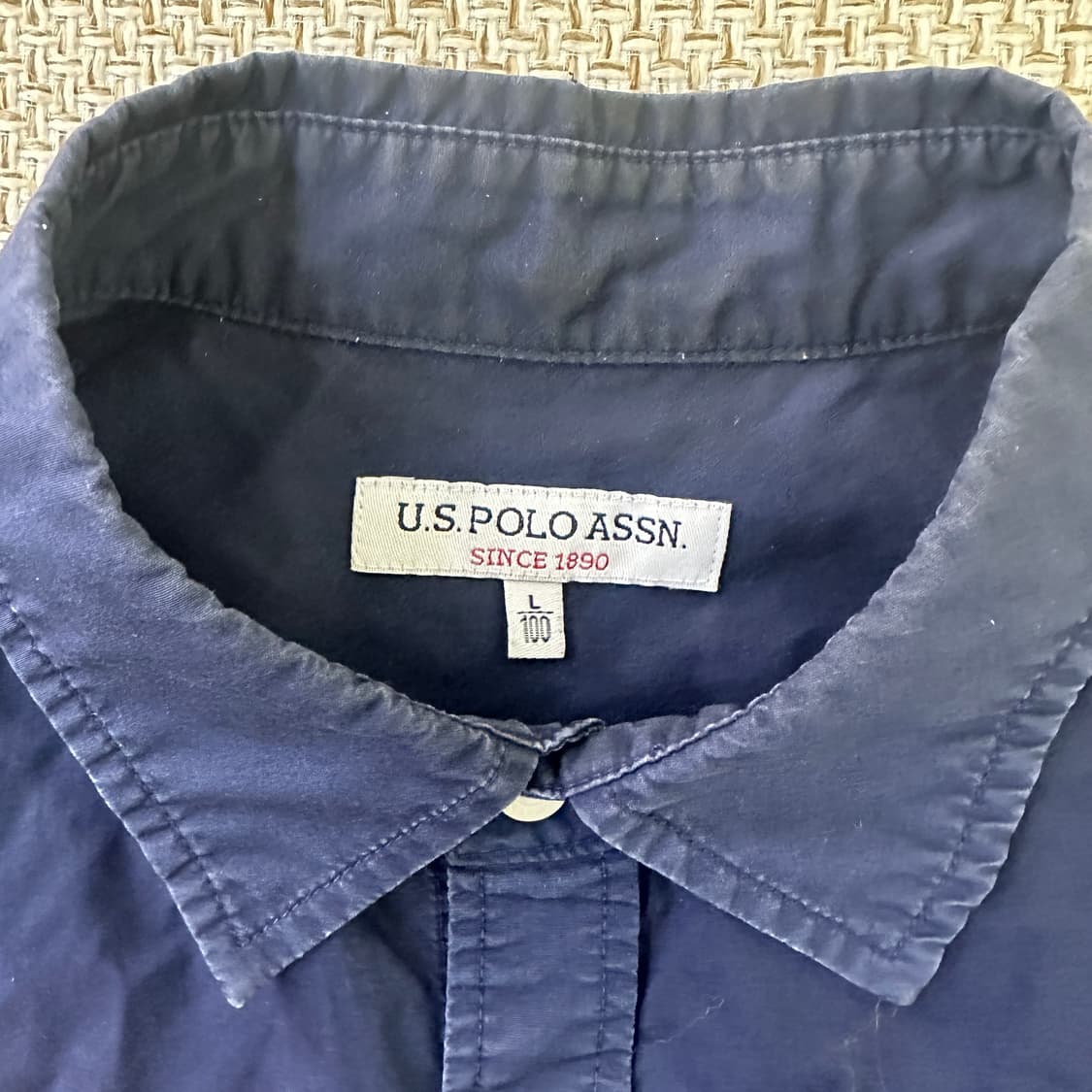 L US폴로에센 남성용 코튼 셔츠 0326D 상품이미지2