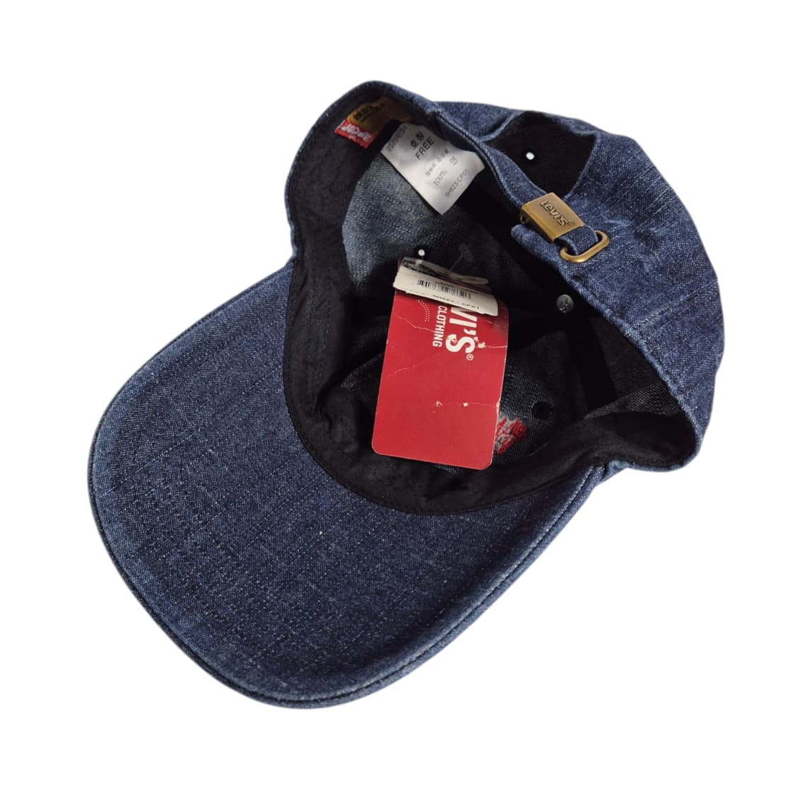 Levi's) 데드스탁 리바이스 501 캠버스 패치 데님 볼캡 상품이미지5