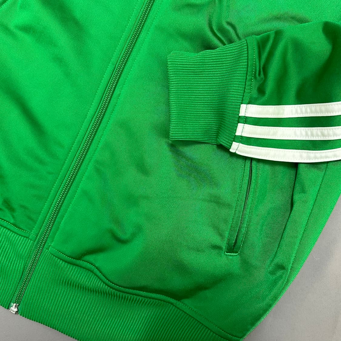 아디다스 레어템 파이어버드 그린 빈티지 져지 S 상품이미지6