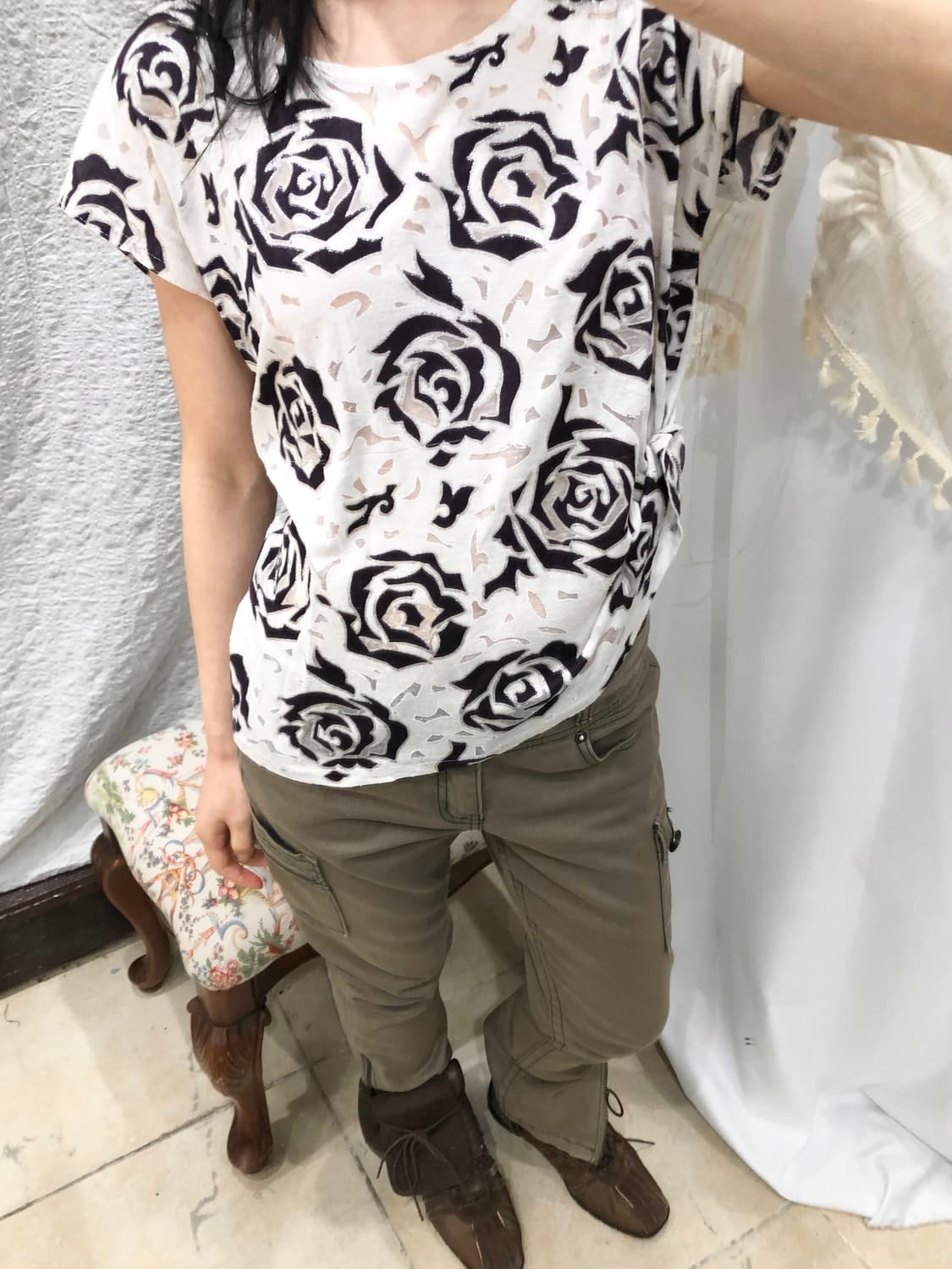 rose ink top 상품이미지5