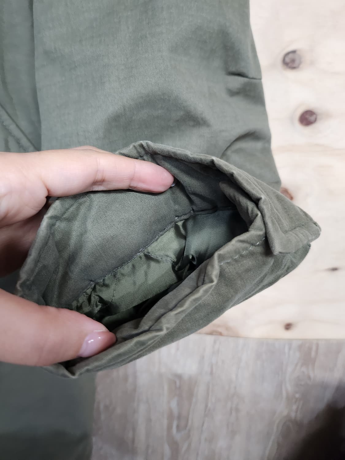 93) 시에로 라쿤퍼 야상 구스 패딩 상품이미지4