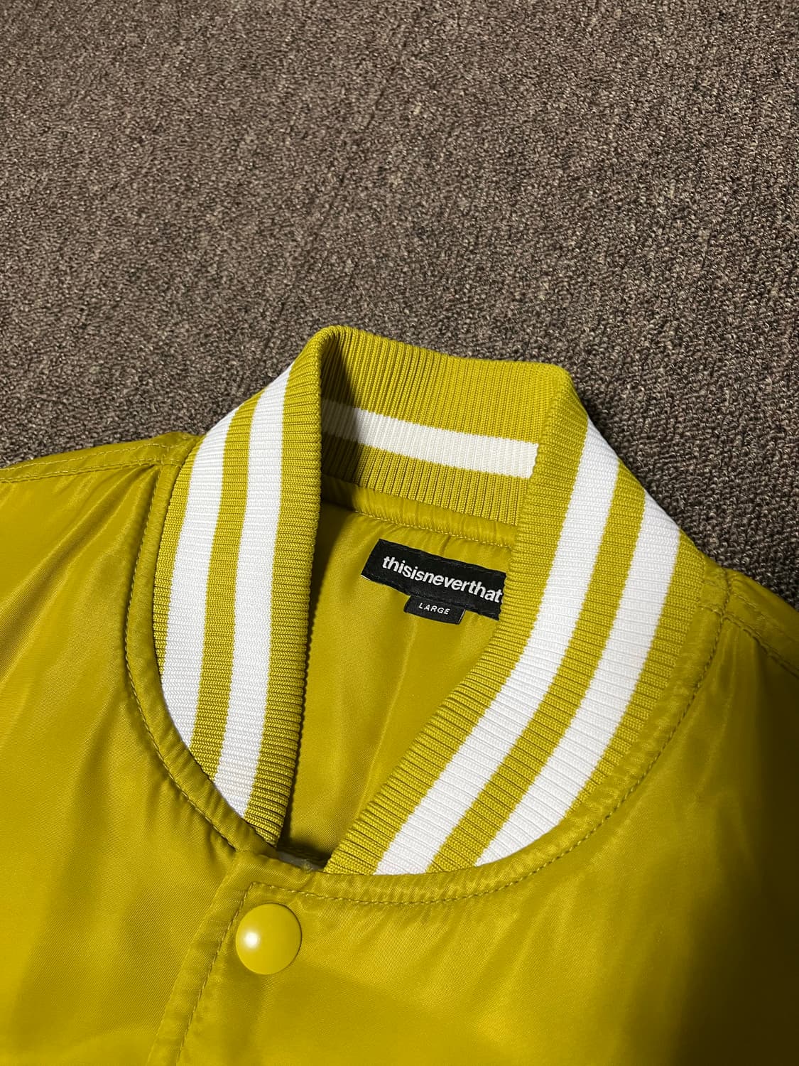 Thisisneverthat varcity jacket 상품이미지3