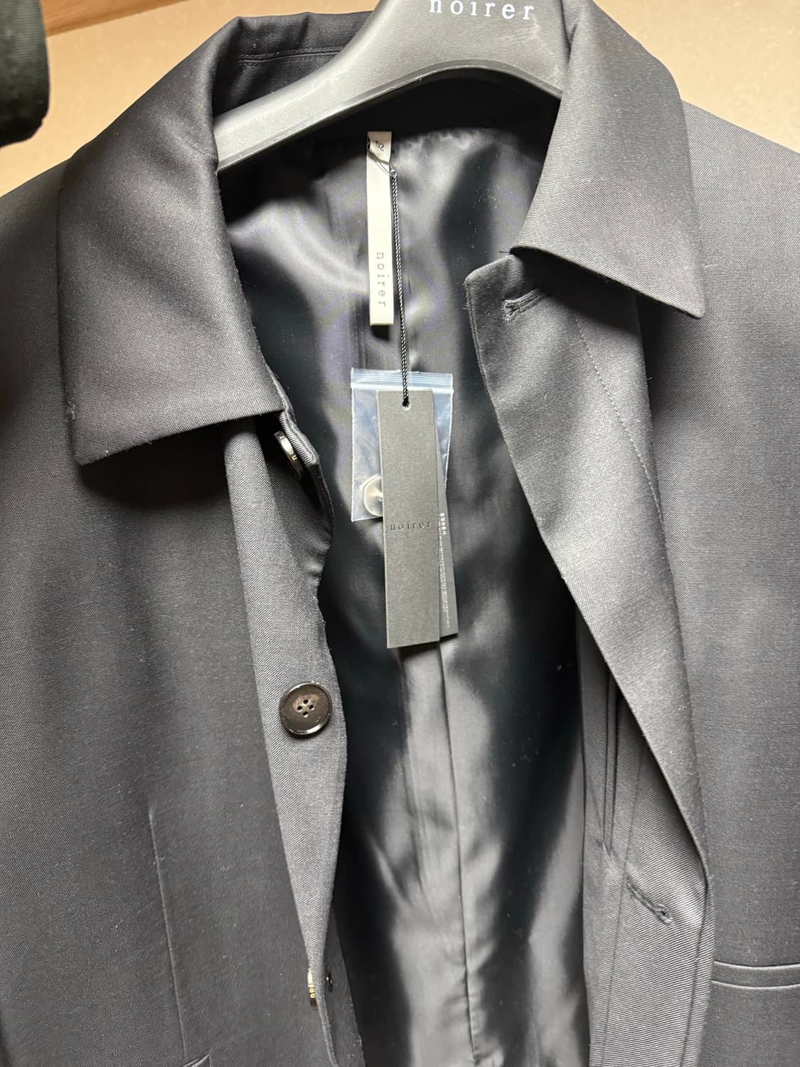 노이어 울 벨티드 크롭 자켓 상품이미지3