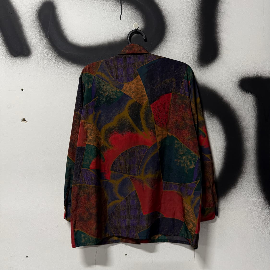 VTG 빈티지 멀티 컬러 패턴 긴팔 셔츠 상품이미지2