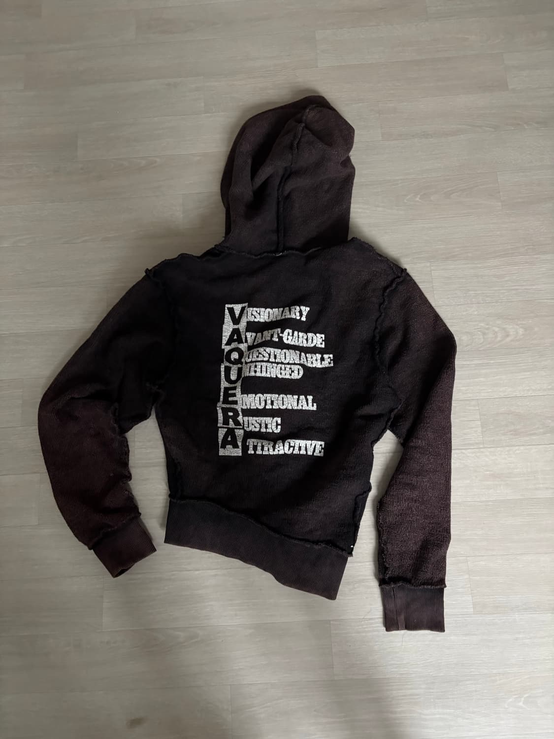 [XL] 바퀘라 트위스트 후드집업 상품이미지3