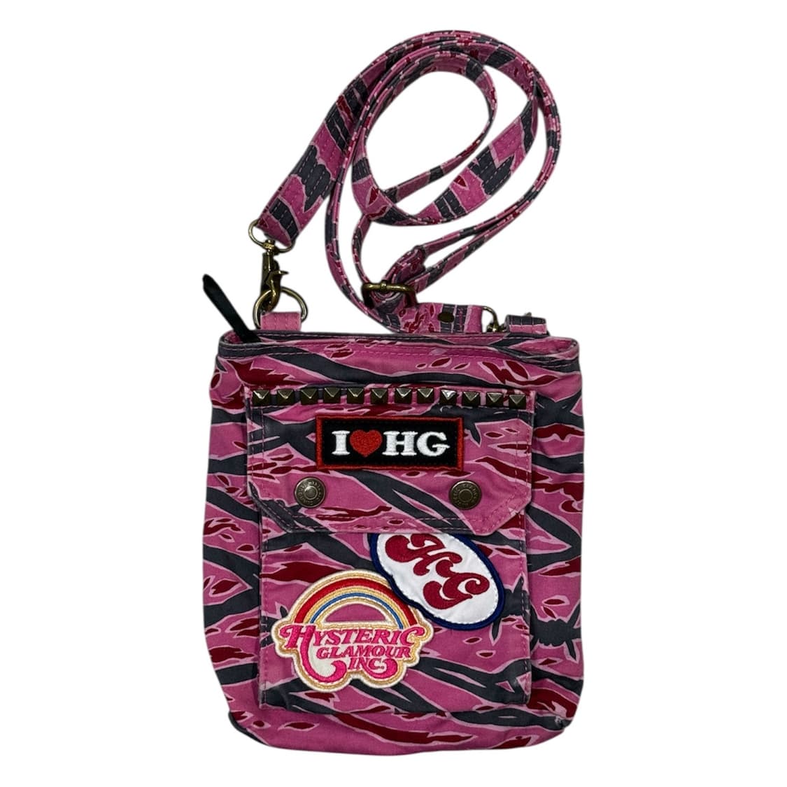 히스테릭 글래머 아카이브 스터드 아이코닉 패치 숄더백 가방 상품이미지1