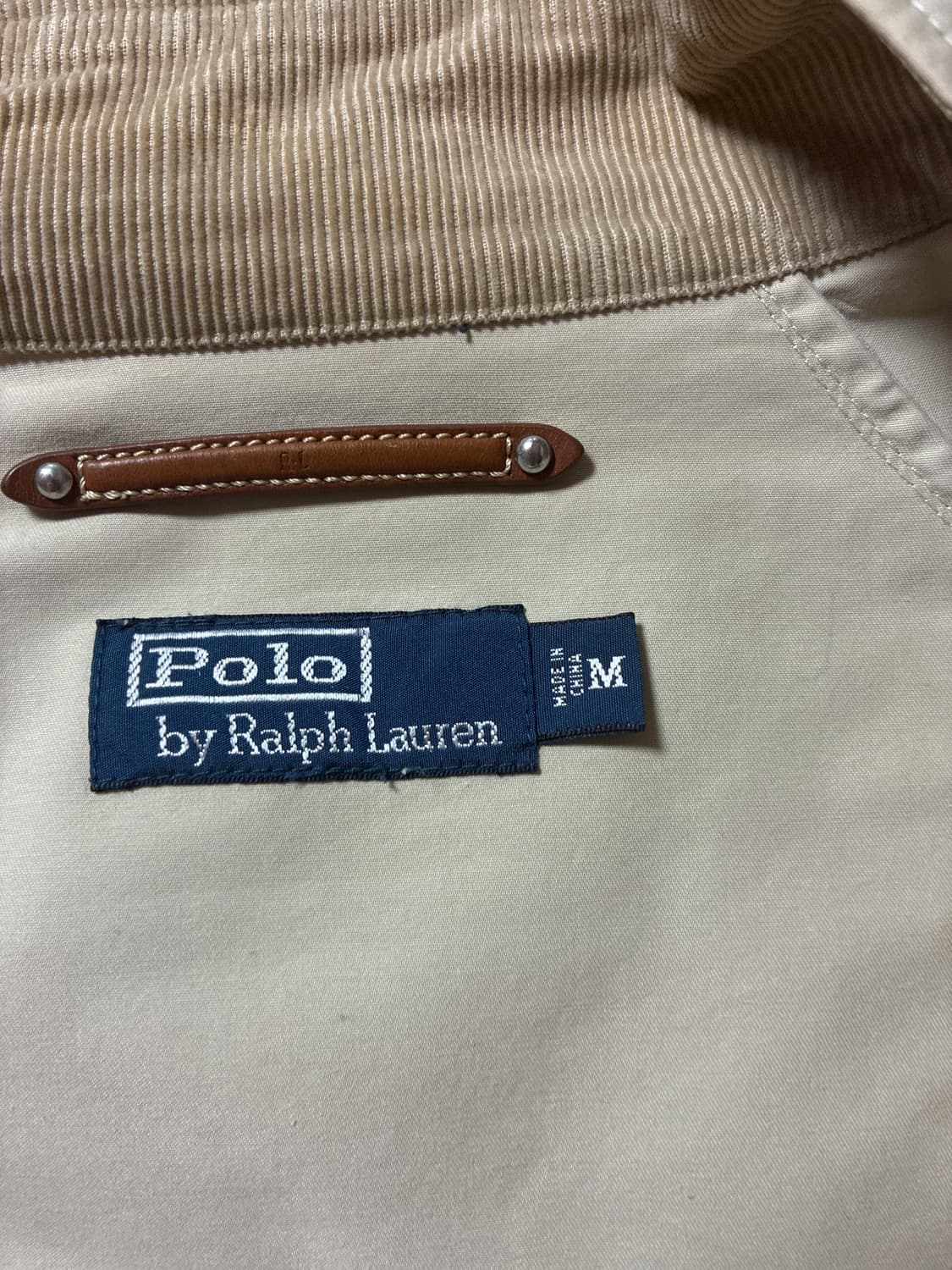 폴로 랄프로렌 베이지 자켓 M 상품이미지3