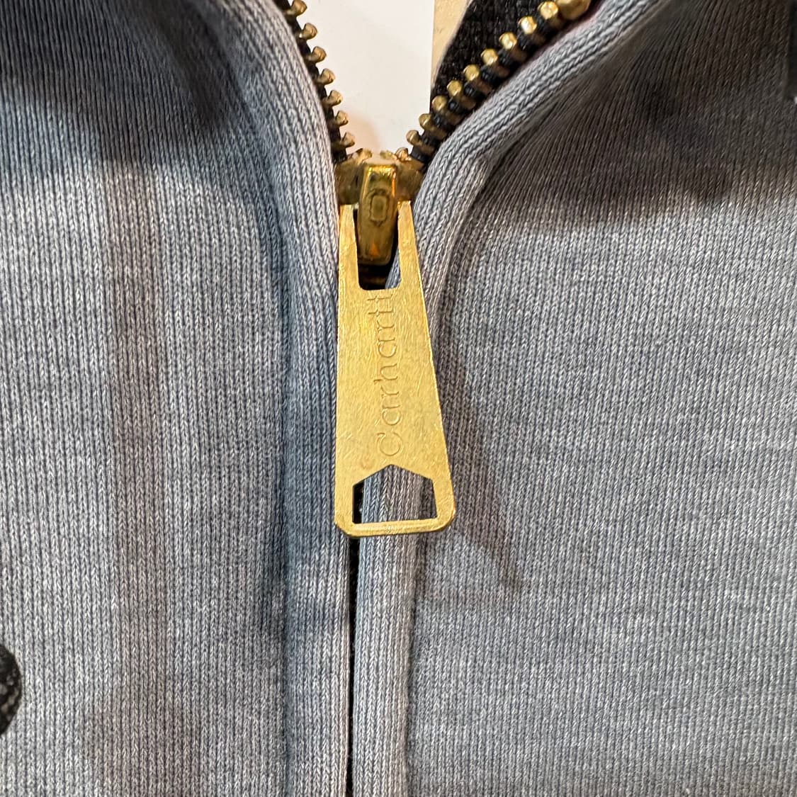 [XL] CARHARTT 칼하트 USA 빈티지 페이드 써멀 후드 자켓 상품이미지3