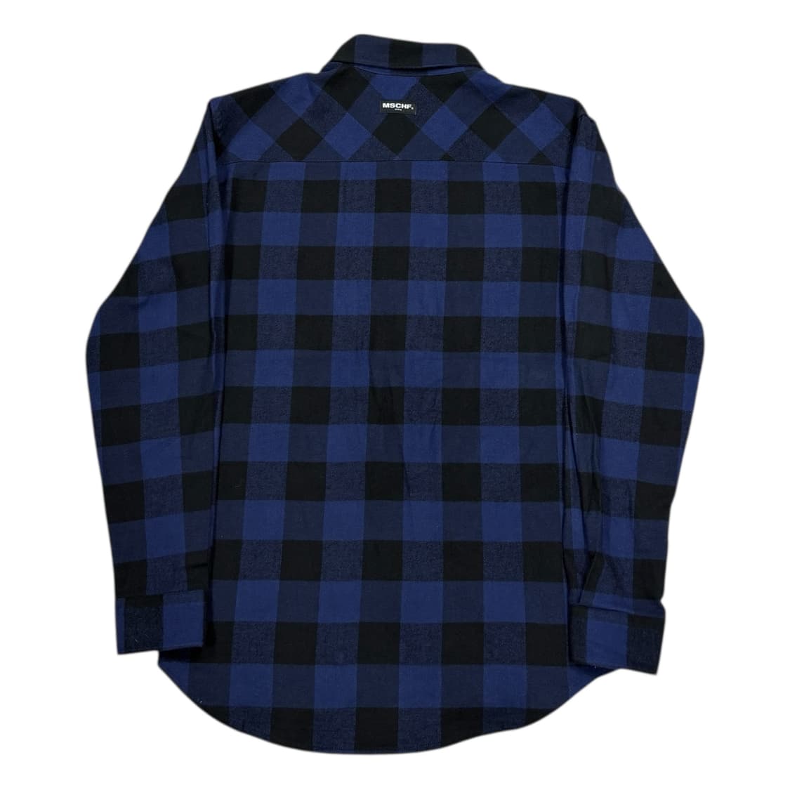 미스치프 플란넬 체크 셔츠 남방 버팔로 블루 상품이미지3