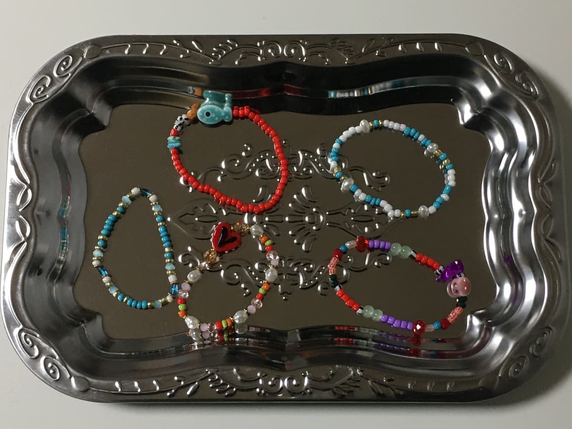 키치 비즈 팔찌 상품이미지1