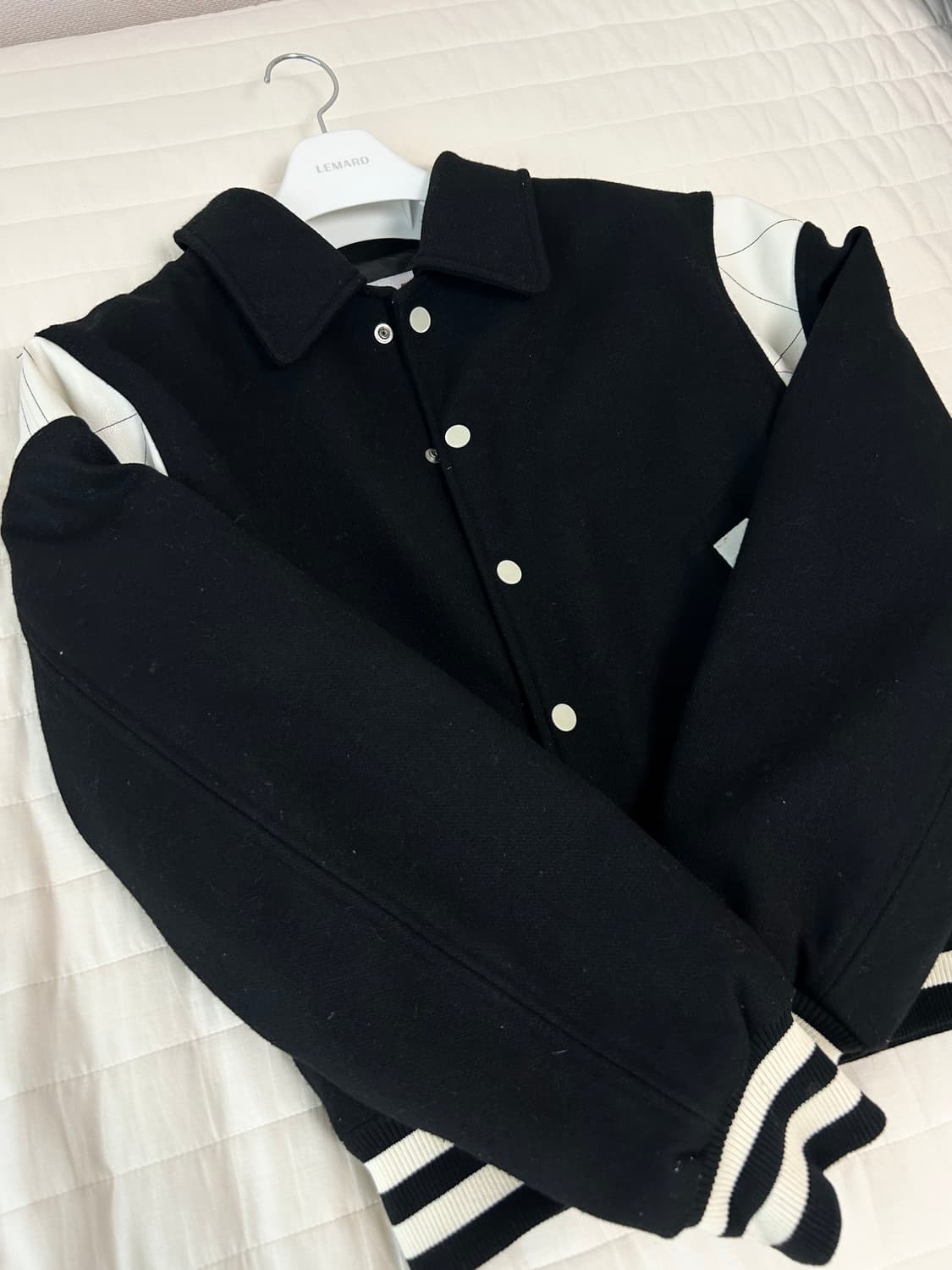벌스데이수트 STADIUM JACKET (BLACK) 상품이미지1