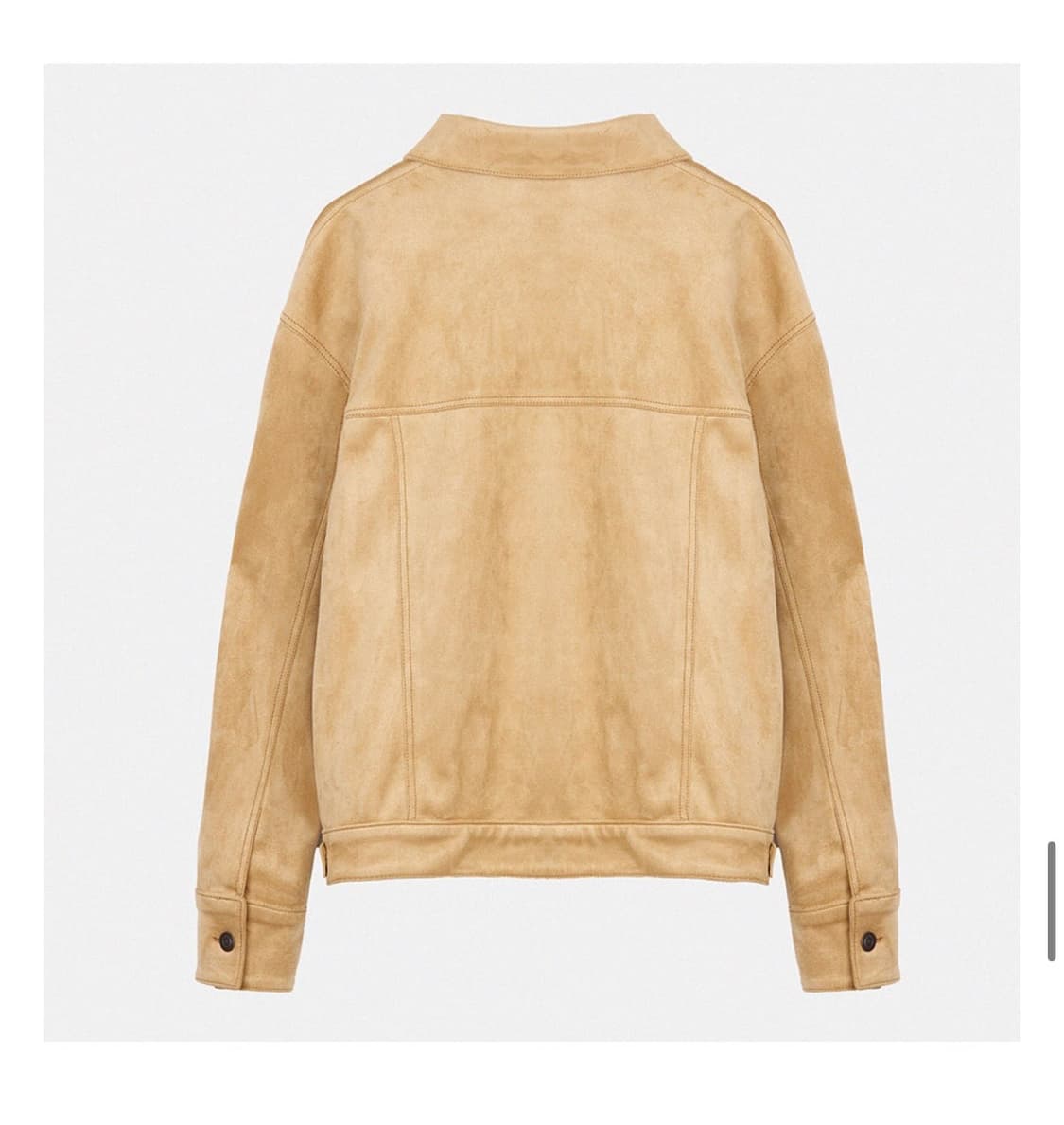 Le 르 스웨이드 트러커 오버핏 싱글 자켓 블레이저 F 상품이미지8