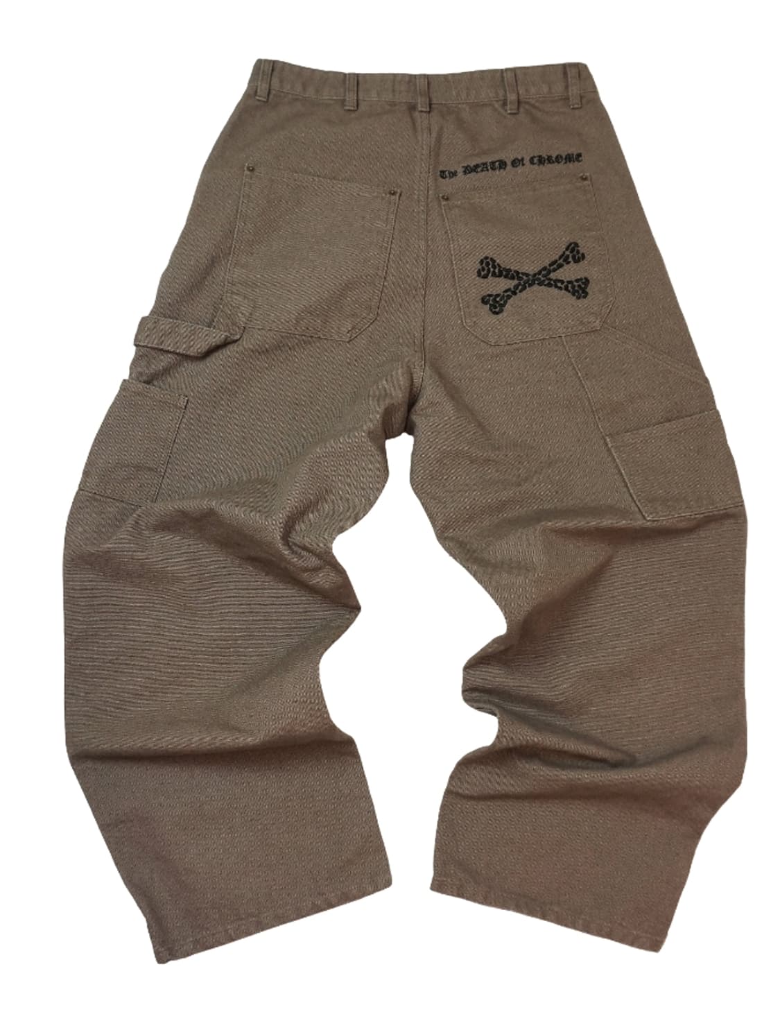 (2) 아오이로 데스크롬 더블니 팬츠 모카 브라운 상품이미지2