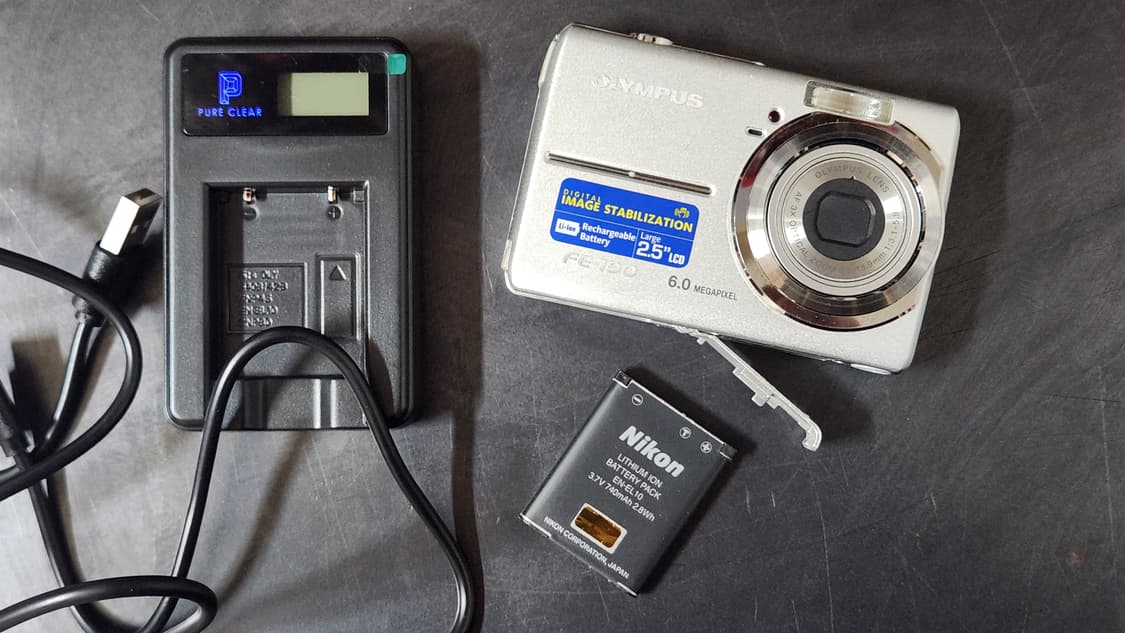 올림푸스 fe-190 빈티지 디카 상품이미지10