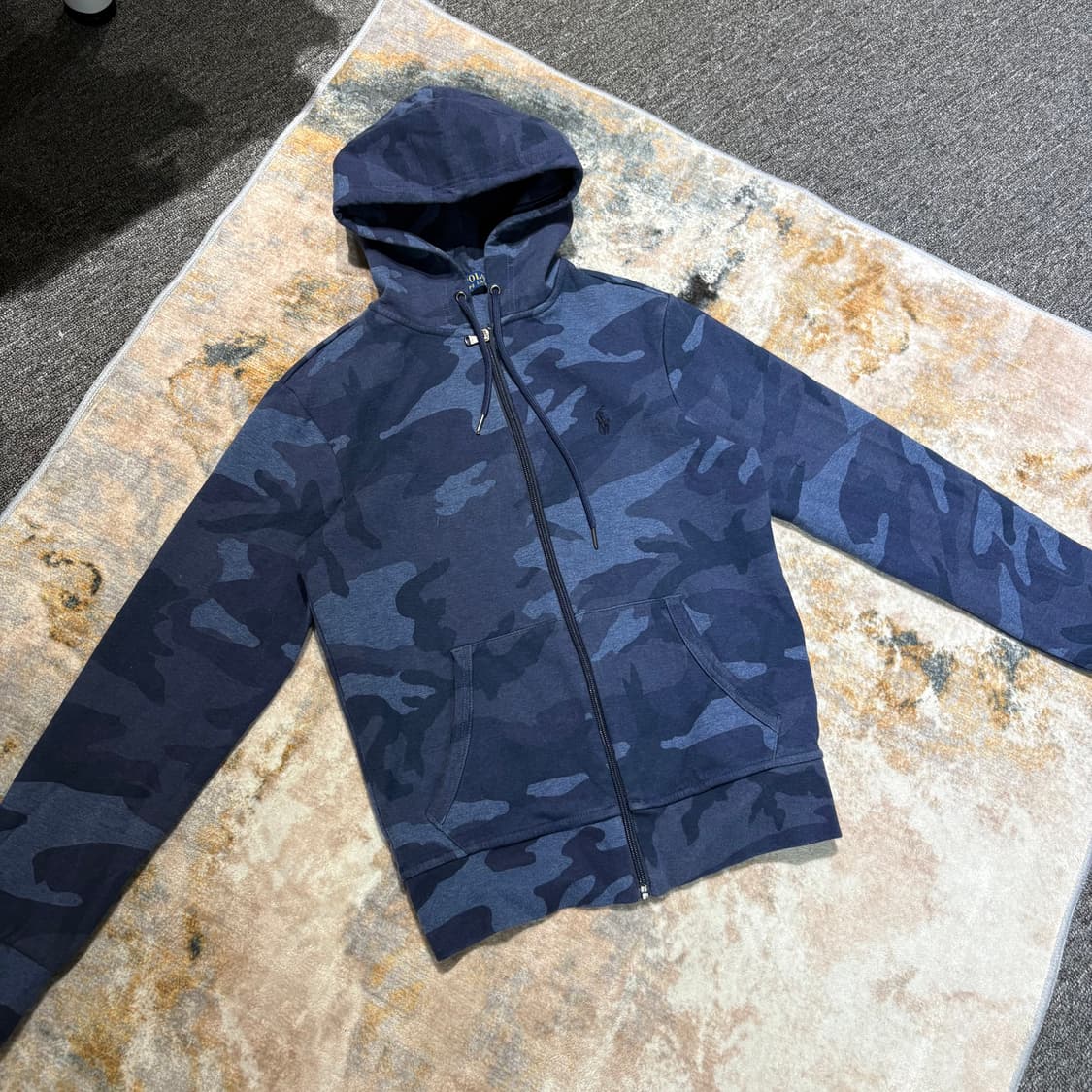 폴로 빈티지 카모 후드집업 상품이미지1