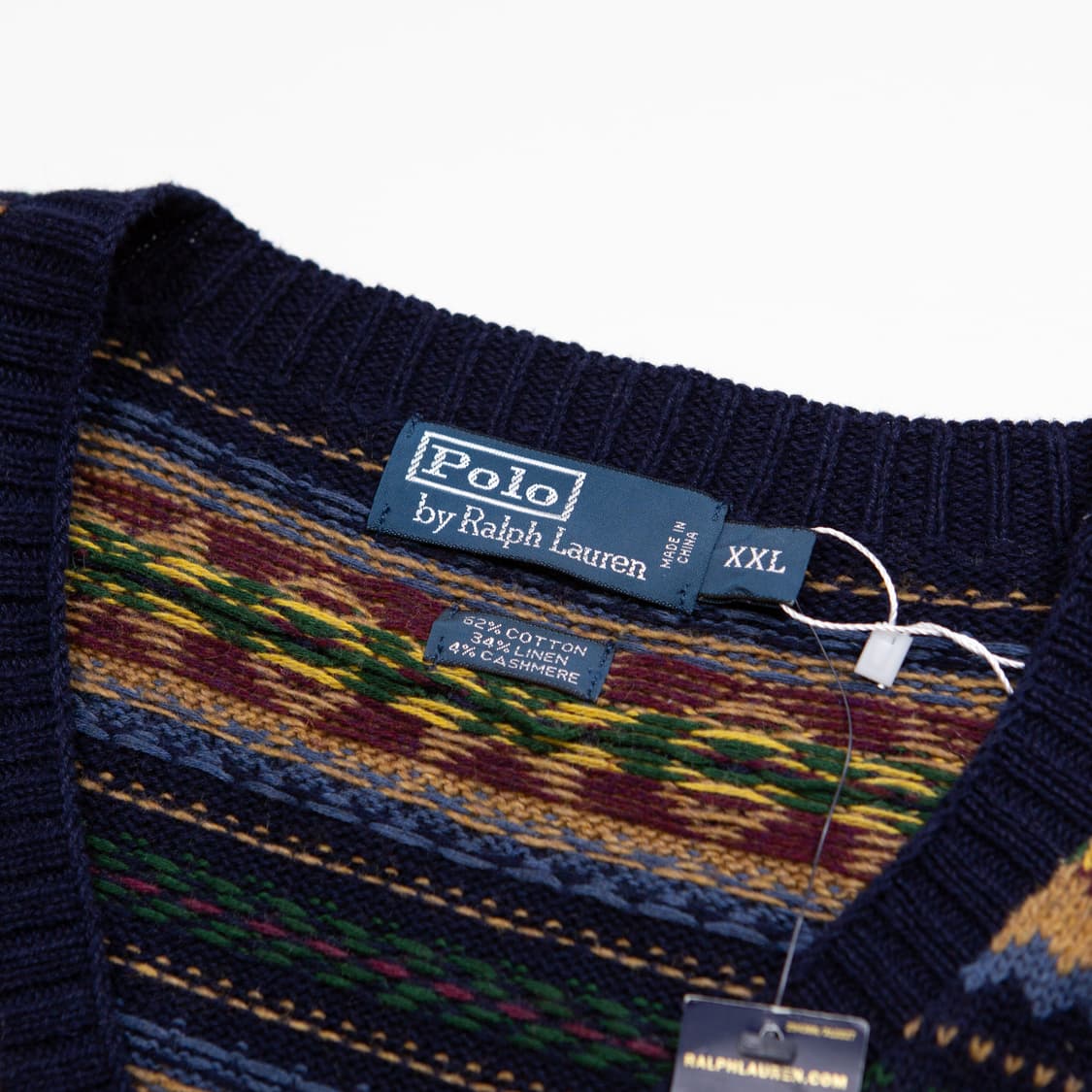 폴로 랄프로렌 캐시미어 페어 아일 니트 스웨터 상품이미지4