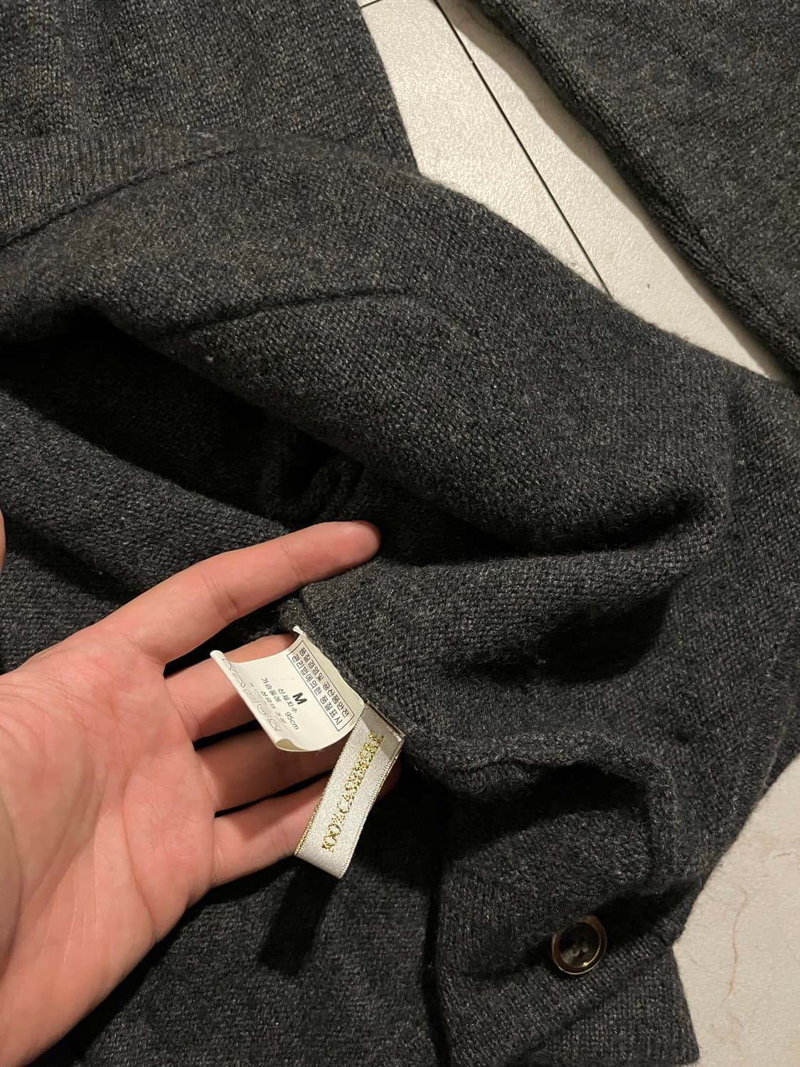 Made in england 캐시미어 헤리티지 가디건 코트 M 상품이미지7