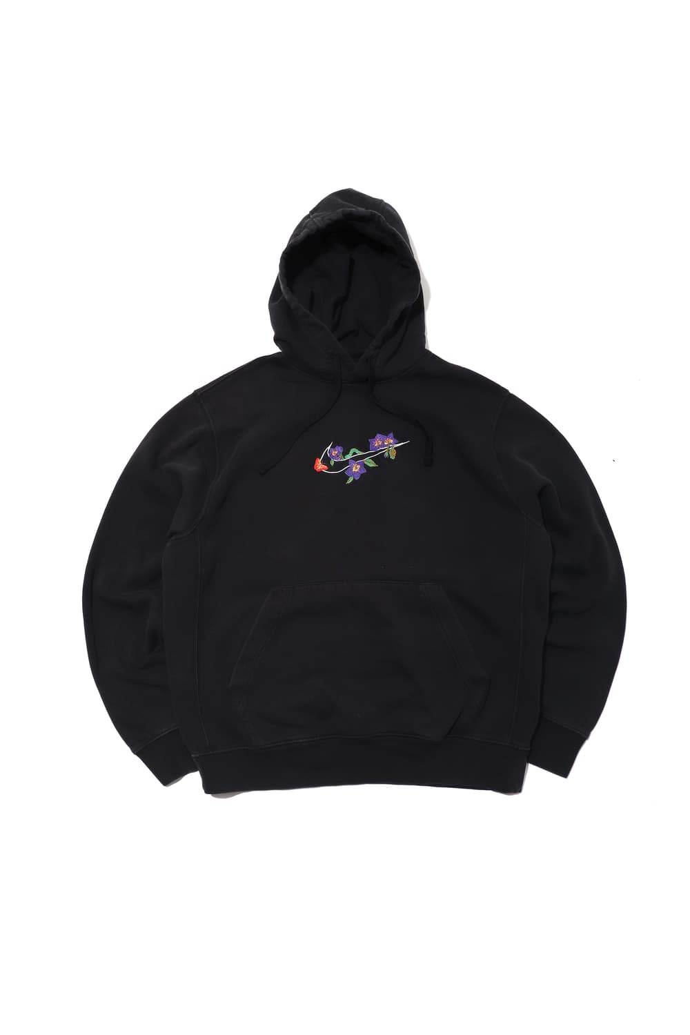 NIKE 플라워 자수 나이트 쉐도우 후드티 size M 상품이미지1