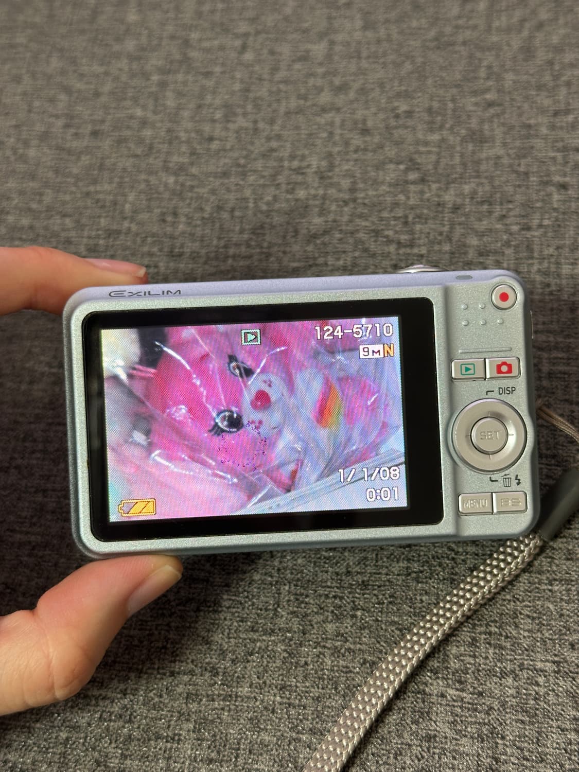 프리지아 카리나 디카 🪽💙카시오 엑슬림 EX-Z85 하늘색 상품이미지8