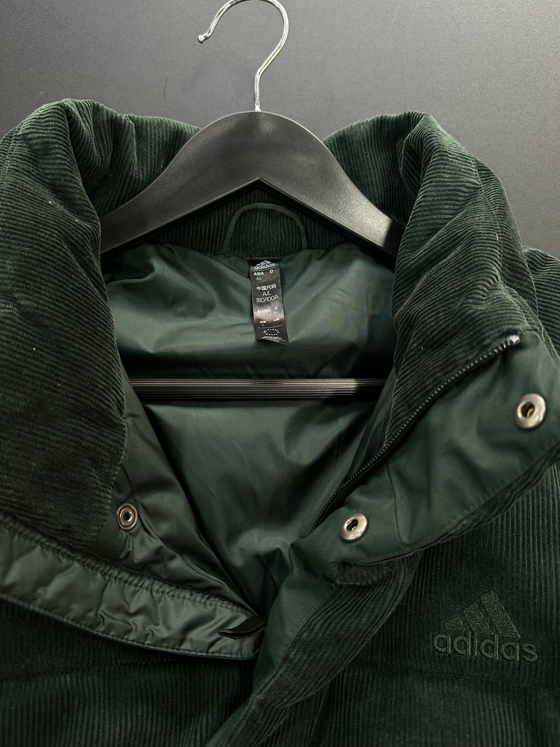 아디다스 코듀로이 패딩 다운자켓 상품이미지6