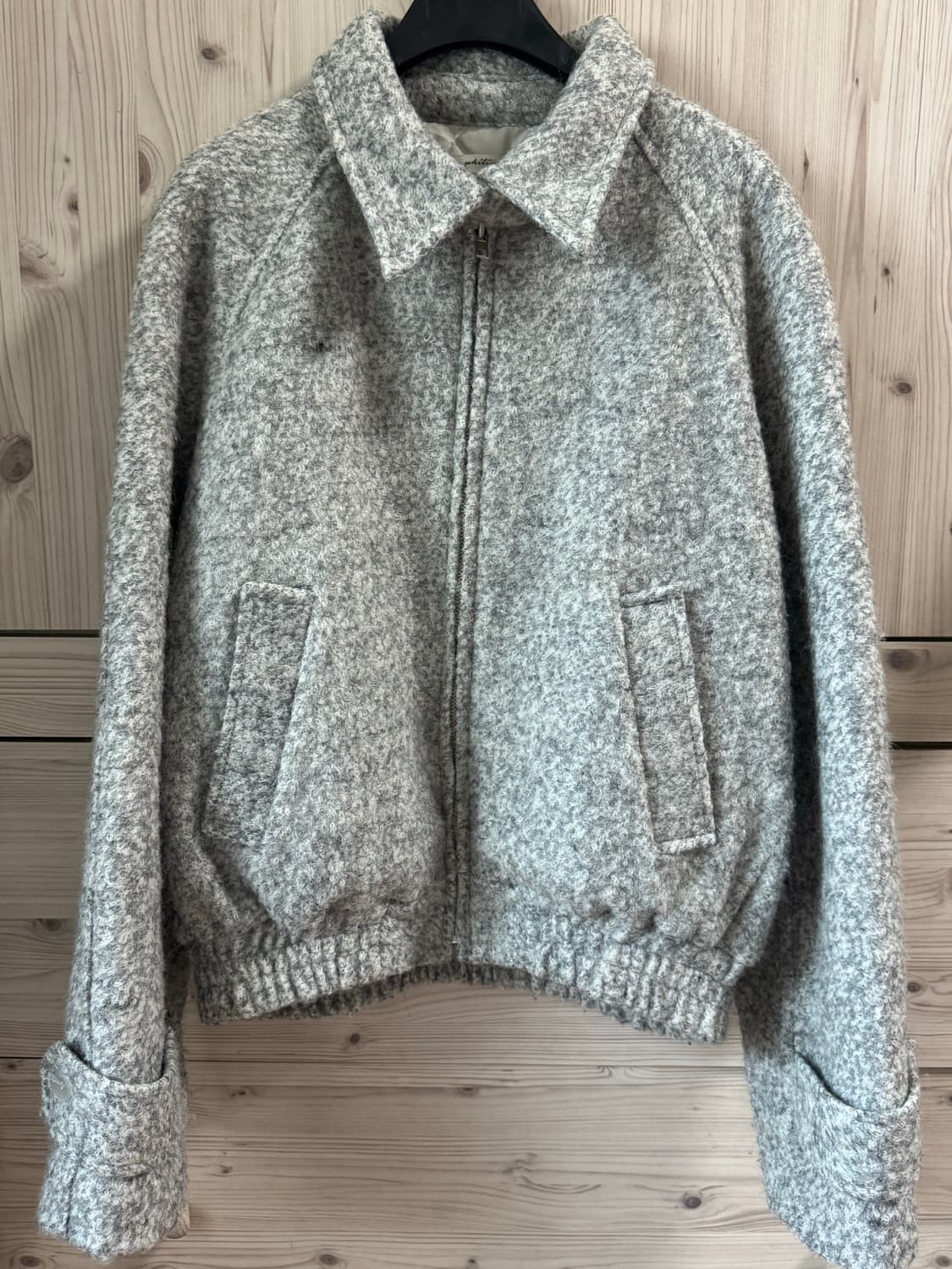 애프터먼데이 알파카 울 봄버 자켓 상품이미지7