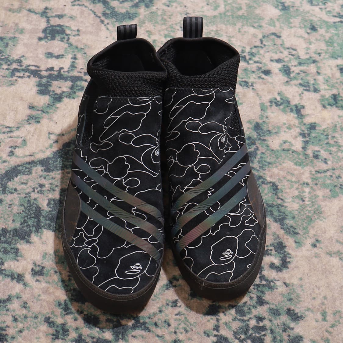 Adidas x BAPE 아디다스 x 베이프 3ST.002 블랙 270 상품이미지2