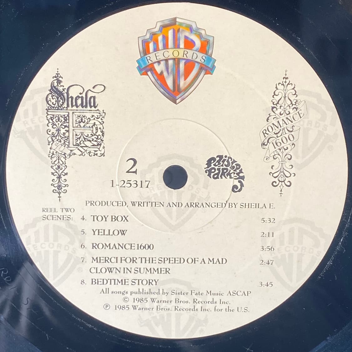 (중고LP-신스/훵크) Sheila E. -In Romance 1600 상품이미지5