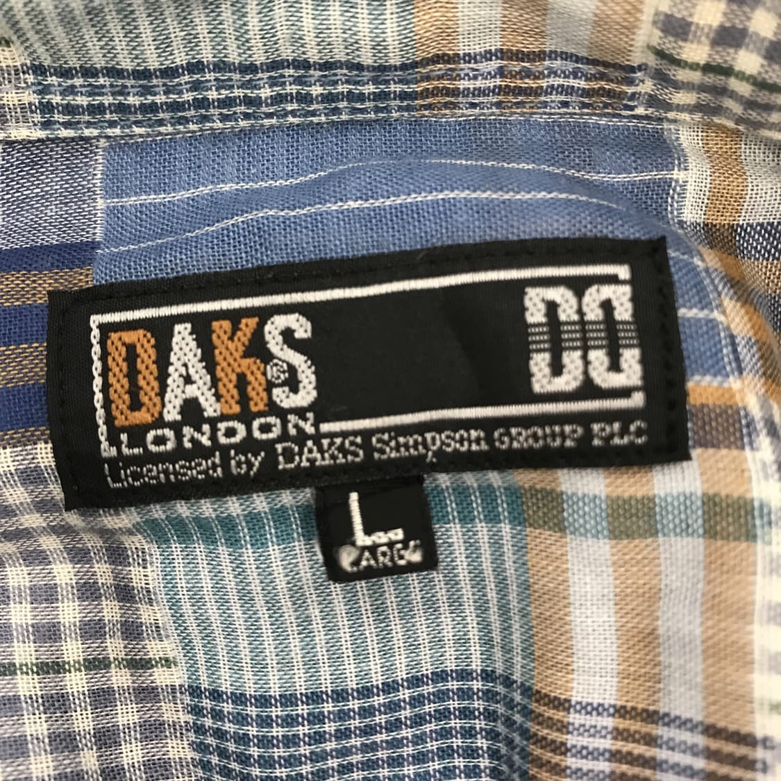 닥스 DAKS 일본판 패치워크 셔츠 [L] 상품이미지4