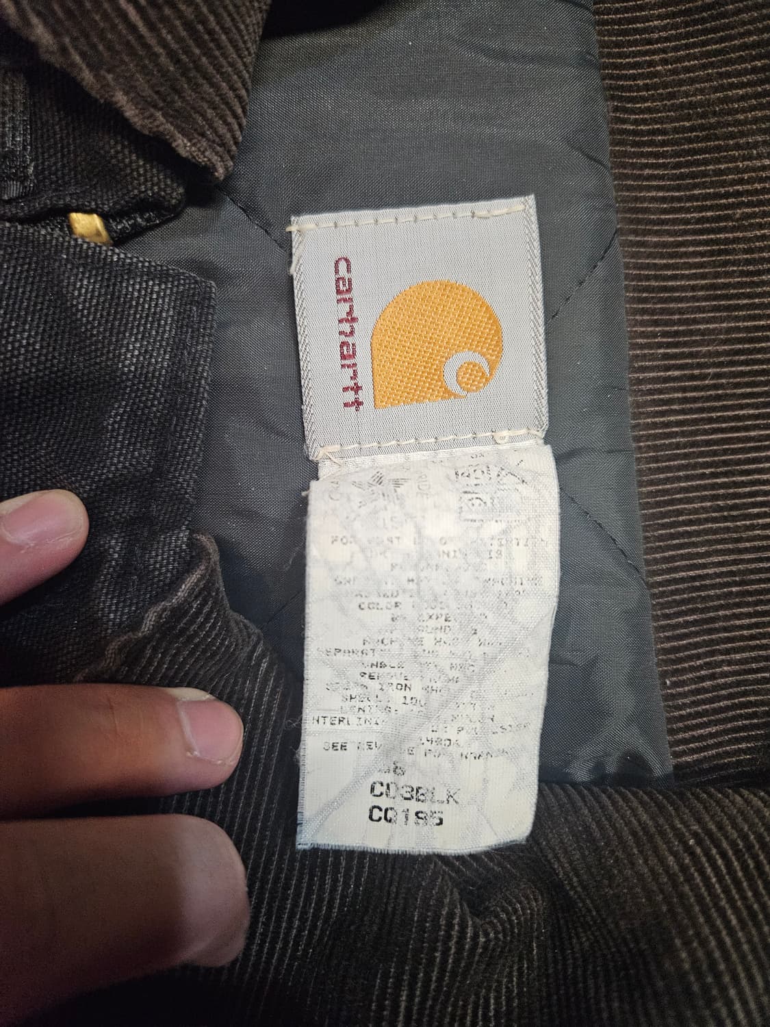 칼하트 C03 덕 워크자켓 상품이미지3